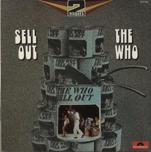 The Who Sell Out French 2-LP vinyl record set (Double LP Album